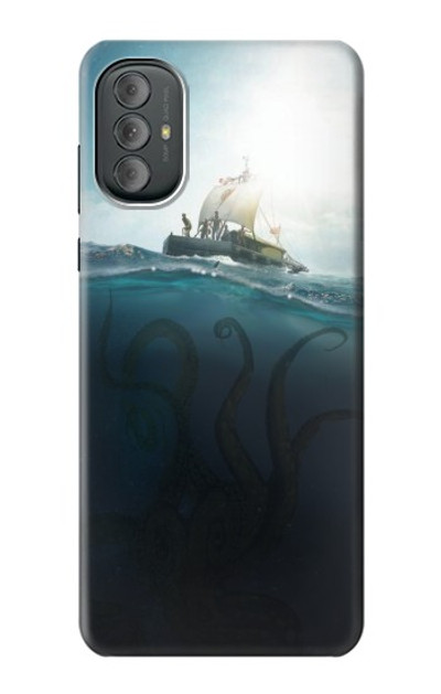 S3540 Giant Octopus Case Cover Custodia per Motorola Moto G Power 2022, G Play 2023