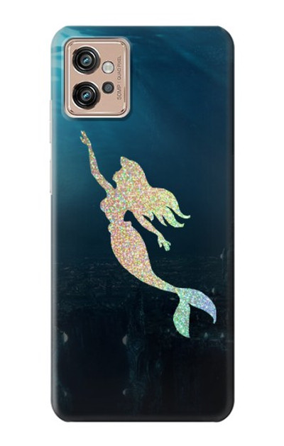 S3250 Mermaid Undersea Case Cover Custodia per Motorola Moto G32