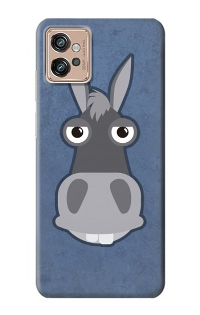 S3271 Donkey Cartoon Case Cover Custodia per Motorola Moto G32