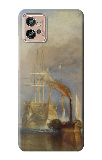 S3338 J. M. W. Turner The Fighting Temeraire Case Cover Custodia per Motorola Moto G32