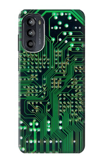 S3392 Electronics Board Circuit Graphic Case Cover Custodia per Motorola Moto G52, G82 5G
