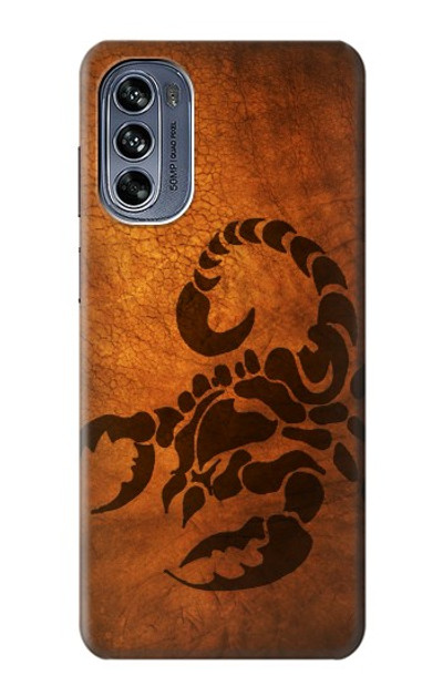 S0683 Scorpion Tattoo Case Cover Custodia per Motorola Moto G62 5G