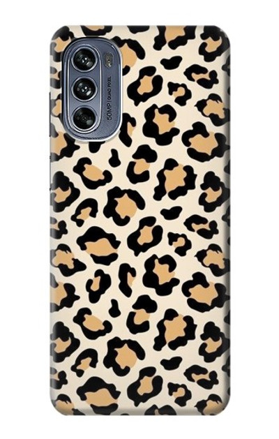 S3374 Fashionable Leopard Seamless Pattern Case Cover Custodia per Motorola Moto G62 5G