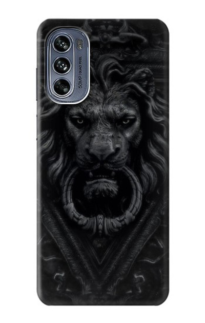 S3619 Dark Gothic Lion Case Cover Custodia per Motorola Moto G62 5G
