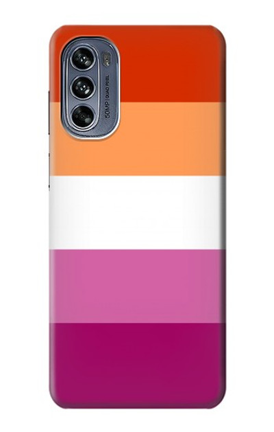 S3887 Lesbian Pride Flag Case Cover Custodia per Motorola Moto G62 5G