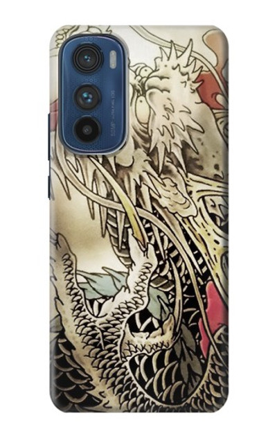 S0122 Yakuza Tattoo Case Cover Custodia per Motorola Edge 30