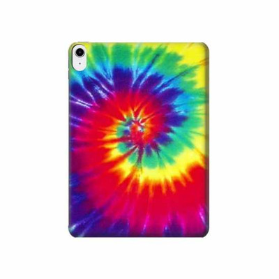 S2884 Tie Dye Swirl Color Case Cover Custodia per iPad 10.9 (2025,2022)