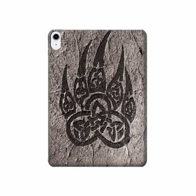 S3832 Viking Norse Bear Paw Berserkers Rock Case Cover Custodia per iPad 10.9 (2022)