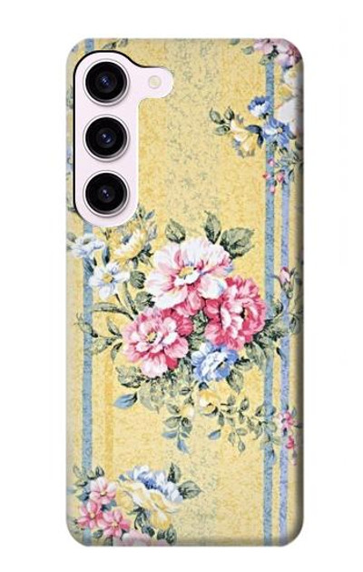 S2229 Vintage Flowers Case Cover Custodia per Samsung Galaxy S23