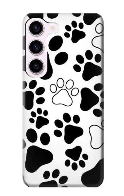 S2904 Dog Paw Prints Case Cover Custodia per Samsung Galaxy S23