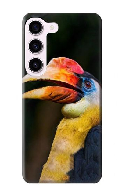 S3876 Colorful Hornbill Case Cover Custodia per Samsung Galaxy S23