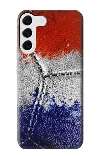 S3304 France Flag Vintage Football Graphic Case Cover Custodia per Samsung Galaxy S23 Plus