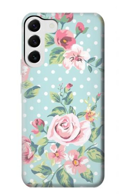 S3494 Vintage Rose Polka Dot Case Cover Custodia per Samsung Galaxy S23 Plus