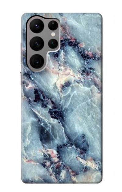 S2689 Blue Marble Texture Graphic Printed Case Cover Custodia per Samsung Galaxy S23 Ultra
