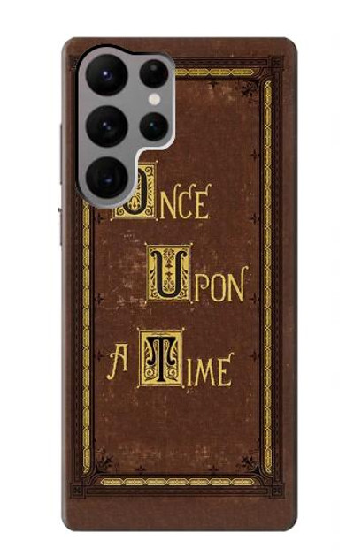 S2824 Once Upon a Time Book Cover Case Cover Custodia per Samsung Galaxy S23 Ultra