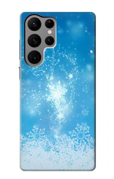 S2923 Frozen Snow Spell Magic Case Cover Custodia per Samsung Galaxy S23 Ultra