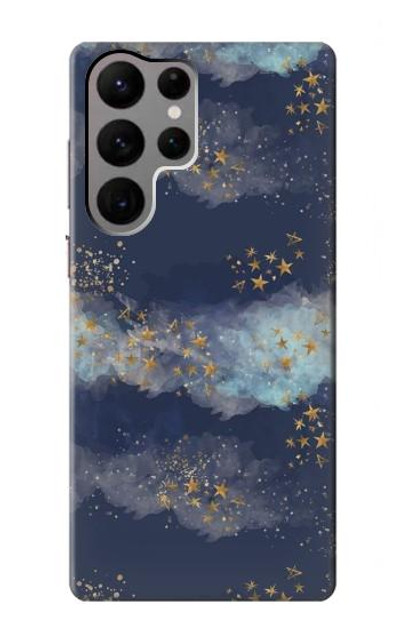 S3364 Gold Star Sky Case Cover Custodia per Samsung Galaxy S23 Ultra