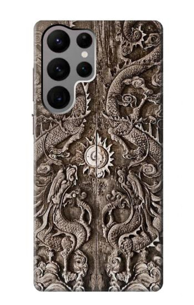 S3395 Dragon Door Case Cover Custodia per Samsung Galaxy S23 Ultra