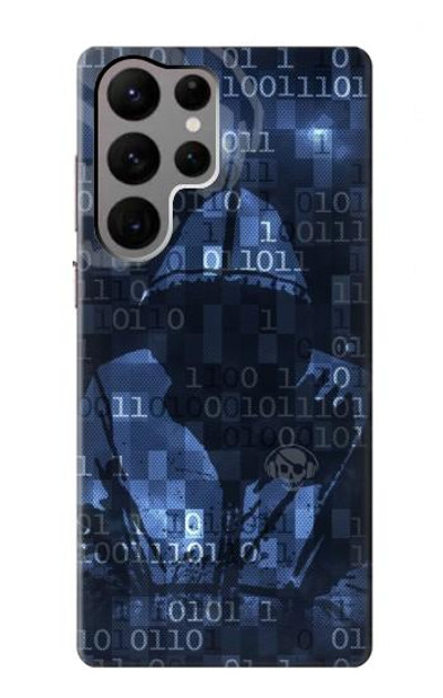 S3431 Digital Code Cyber Hacker Case Cover Custodia per Samsung Galaxy S23 Ultra