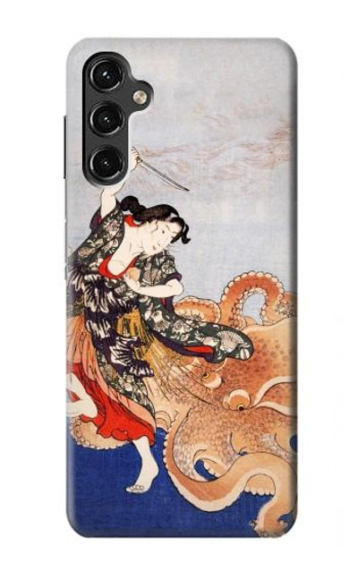 S2496 Japan Art Utagawa Kuniyoshi Tamatori Case Cover Custodia per Samsung Galaxy A14 5G