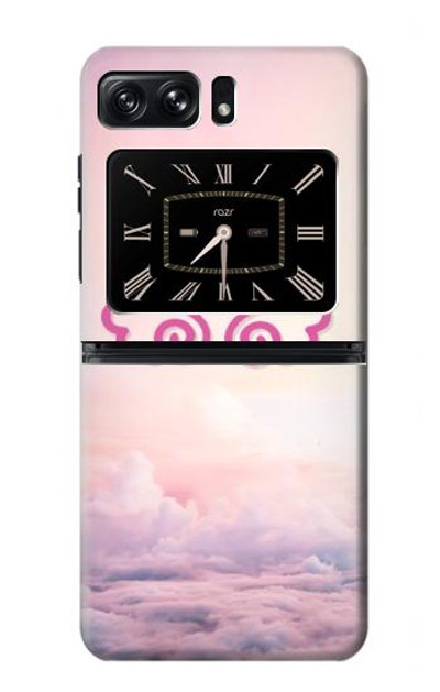 S2514 Cute Angel Wings Case Cover Custodia per Motorola Moto Razr 2022