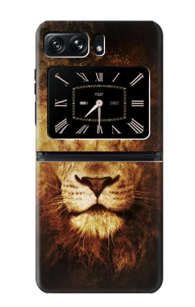 S3182 Lion Case Cover Custodia per Motorola Moto Razr 2022