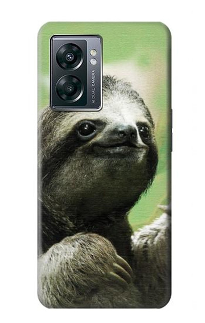 S2708 Smiling Sloth Case Cover Custodia per OnePlus Nord N300