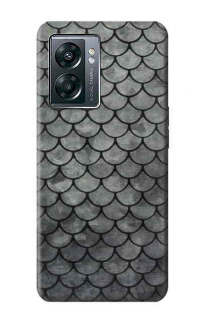 S2950 Silver Fish Scale Case Cover Custodia per OnePlus Nord N300