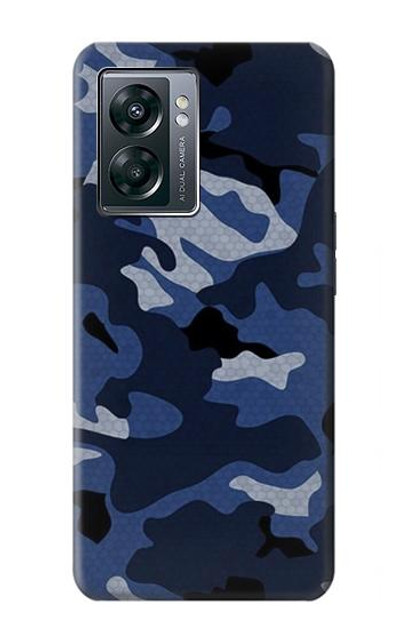 S2959 Navy Blue Camo Camouflage Case Cover Custodia per OnePlus Nord N300