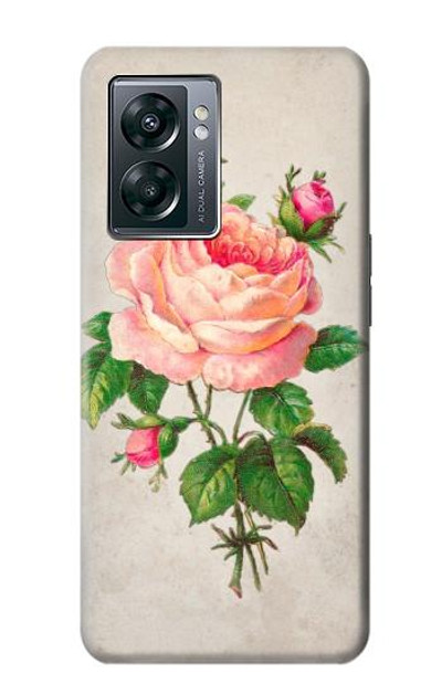 S3079 Vintage Pink Rose Case Cover Custodia per OnePlus Nord N300