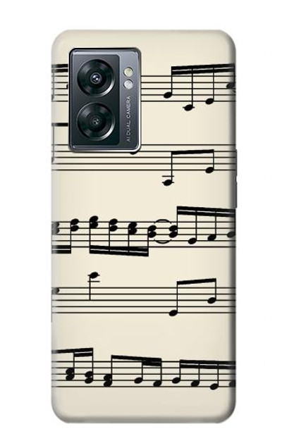 S3082 Music Sheet Case Cover Custodia per OnePlus Nord N300