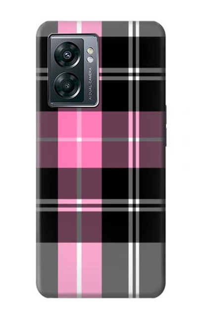 S3091 Pink Plaid Pattern Case Cover Custodia per OnePlus Nord N300