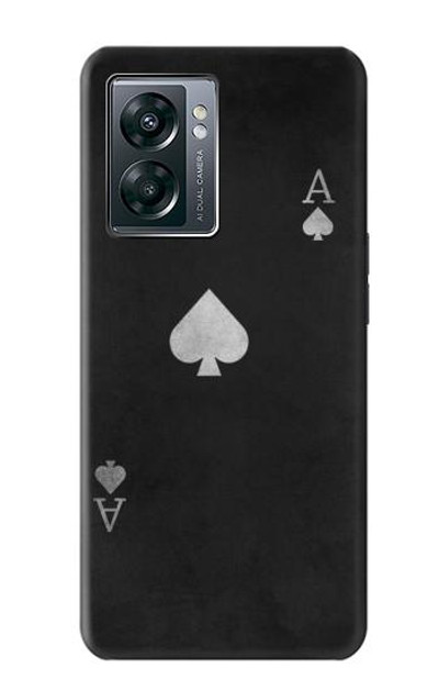 S3152 Black Ace of Spade Case Cover Custodia per OnePlus Nord N300