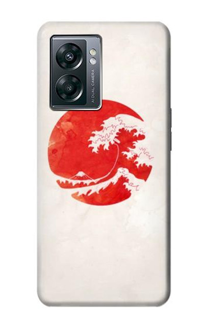 S3237 Waves Japan Flag Case Cover Custodia per OnePlus Nord N300