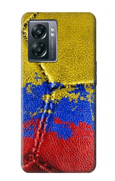 S3306 Colombia Flag Vintage Football Graphic Case Cover Custodia per OnePlus Nord N300