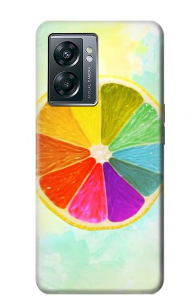 S3493 Colorful Lemon Case Cover Custodia per OnePlus Nord N300