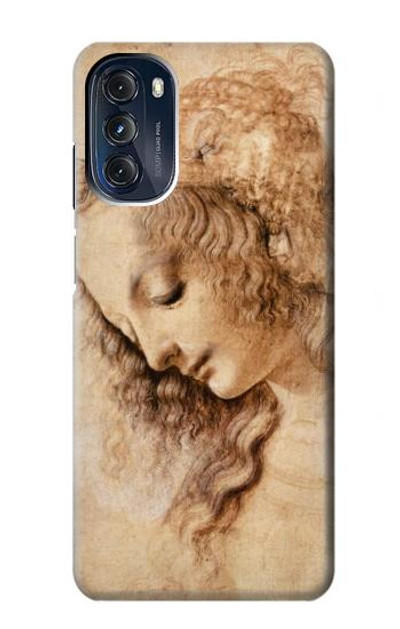 S1045 Leonardo da Vinci Woman's Head Case Cover Custodia per Motorola Moto G 5G (2023)