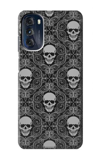 S2371 Skull Vintage Monochrome Pattern Case Cover Custodia per Motorola Moto G 5G (2023)