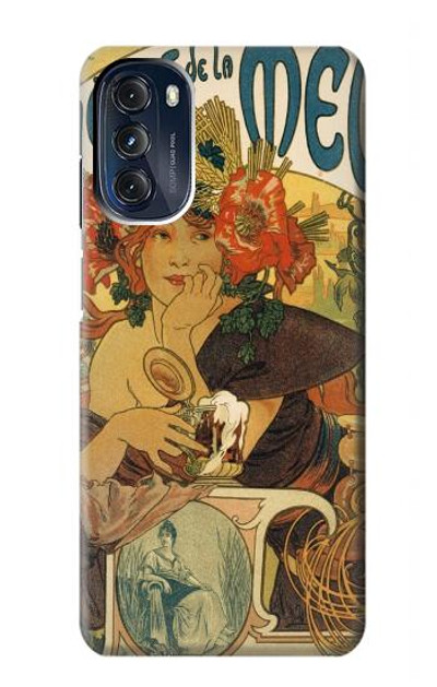 S2740 Alphonse Mucha Bieres De La Muse Case Cover Custodia per Motorola Moto G 5G (2023)