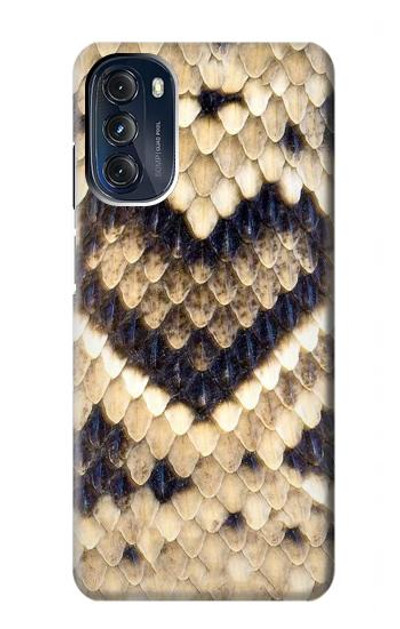 S3417 Diamond Rattle Snake Graphic Print Case Cover Custodia per Motorola Moto G 5G (2023)