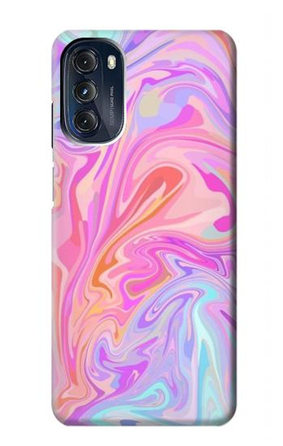 S3444 Digital Art Colorful Liquid Case Cover Custodia per Motorola Moto G 5G (2023)
