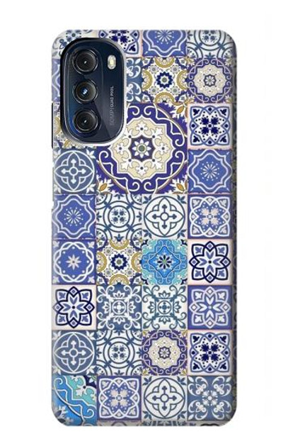 S3537 Moroccan Mosaic Pattern Case Cover Custodia per Motorola Moto G 5G (2023)