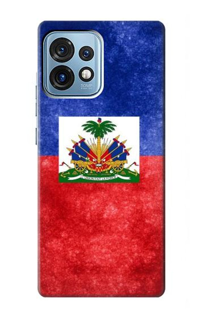 S3022 Haiti Flag Case Cover Custodia per Motorola Edge+ (2023), X40, X40 Pro, Edge 40 Pro