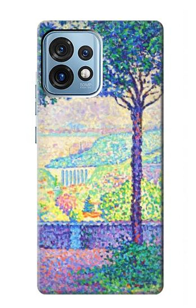 S3349 Paul Signac Terrace of Meudon Case Cover Custodia per Motorola Edge+ (2023), X40, X40 Pro, Edge 40 Pro