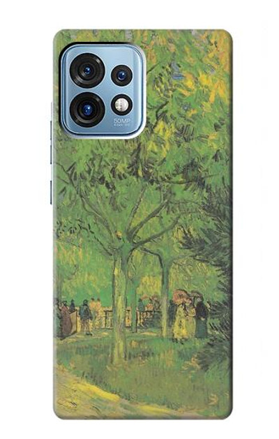 S3748 Van Gogh A Lane in a Public Garden Case Cover Custodia per Motorola Edge+ (2023), X40, X40 Pro, Edge 40 Pro