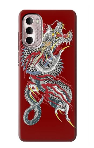 S2104 Yakuza Dragon Tattoo Case Cover Custodia per Motorola Moto G Stylus 4G (2022)