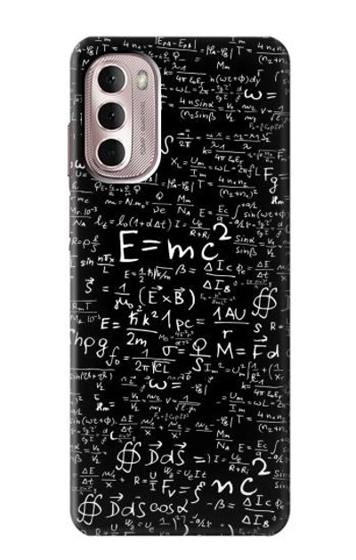 S2574 Mathematics Physics Blackboard Equation Case Cover Custodia per Motorola Moto G Stylus 4G (2022)