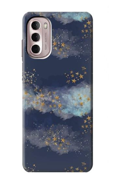 S3364 Gold Star Sky Case Cover Custodia per Motorola Moto G Stylus 4G (2022)