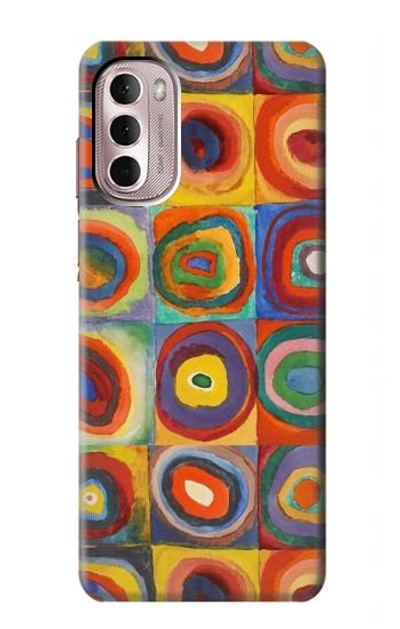 S3409 Squares Concentric Circles Case Cover Custodia per Motorola Moto G Stylus 4G (2022)