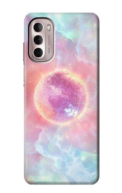 S3709 Pink Galaxy Case Cover Custodia per Motorola Moto G Stylus 4G (2022)